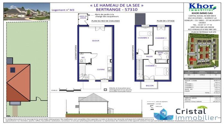 Ma-Cabane - Neuf Maison Bertrange, 78 m²