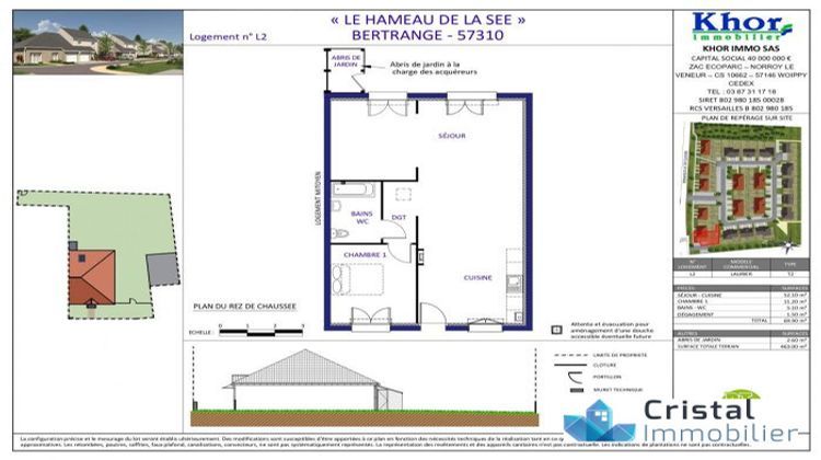 Ma-Cabane - Neuf Maison Bertrange, 70 m²
