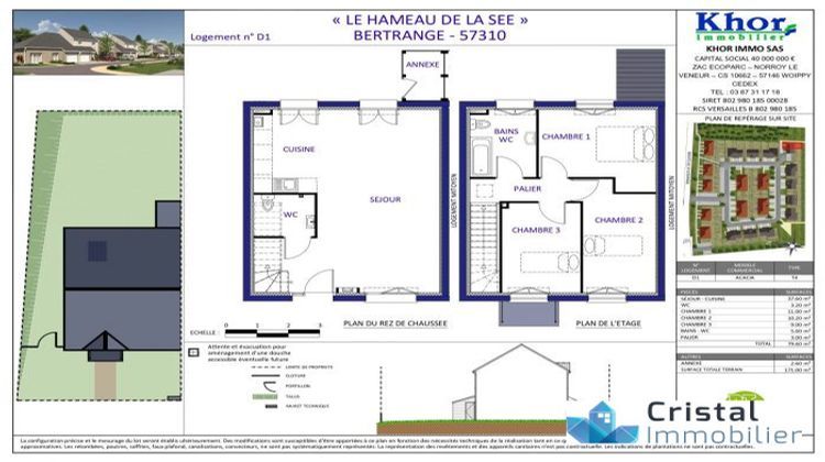 Ma-Cabane - Neuf Maison Bertrange, 80 m²