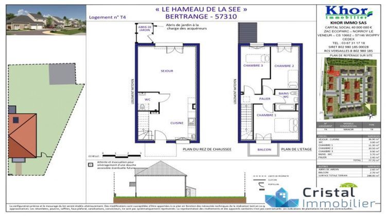 Ma-Cabane - Neuf Maison Bertrange, 78 m²