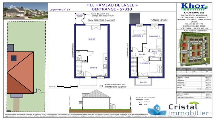 Ma-Cabane - Neuf Maison Bertrange, 78 m²