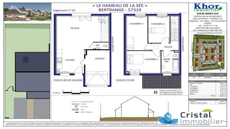 Ma-Cabane - Neuf Maison Bertrange, 80 m²