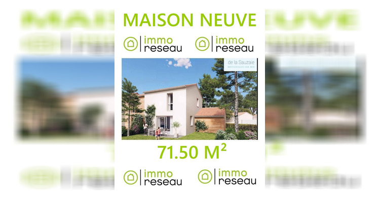 Ma-Cabane - Neuf Maison BRETIGNOLLES SUR MER, 71 m²