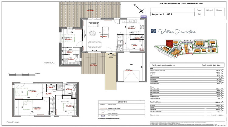 Ma-Cabane - Neuf Maison La Bernerie-en-Retz, 128 m²