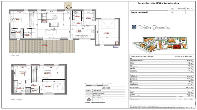 Ma-Cabane - Neuf Maison La Bernerie-en-Retz, 138 m²