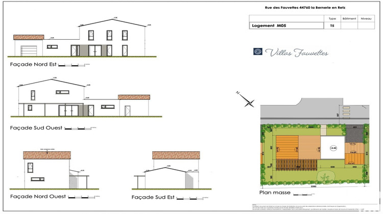 Ma-Cabane - Neuf Maison La Bernerie-en-Retz, 138 m²