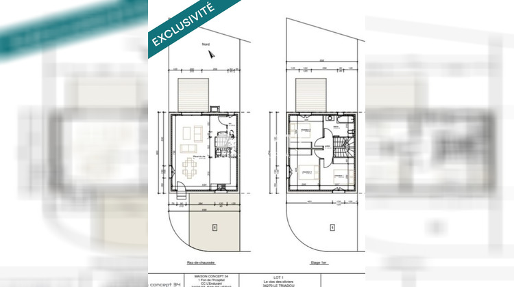 Ma-Cabane - Neuf Maison Le Triadou, 85 m²