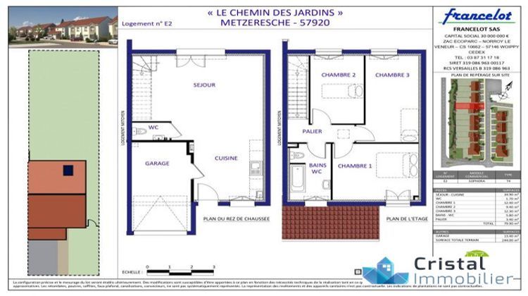Ma-Cabane - Neuf Maison Metzeresche, 80 m²