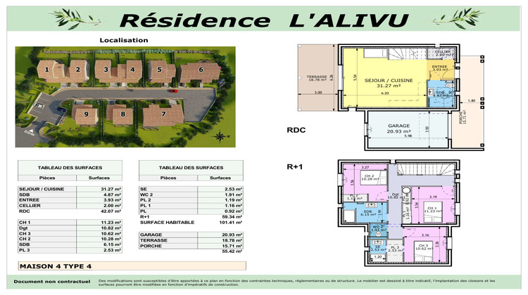 Ma-Cabane - Neuf Maison Oletta, 76 m²