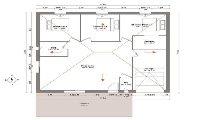 Ma-Cabane - Neuf Maison PORTIRAGNES, 90 m²