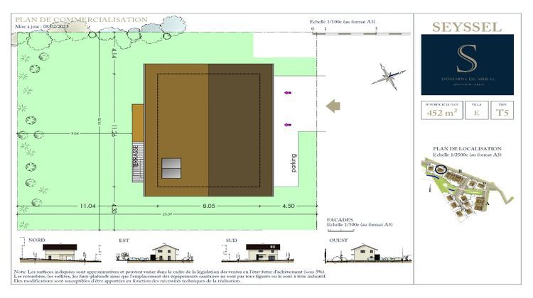 Ma-Cabane - Neuf Maison SEYSSEL, 125 m²