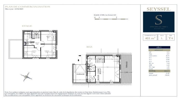 Ma-Cabane - Neuf Maison SEYSSEL, 102 m²