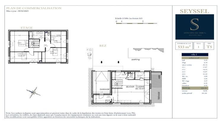 Ma-Cabane - Neuf Maison SEYSSEL, 125 m²