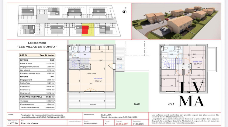 Ma-Cabane - Neuf Maison Sorbo-Ocagnano, 80 m²