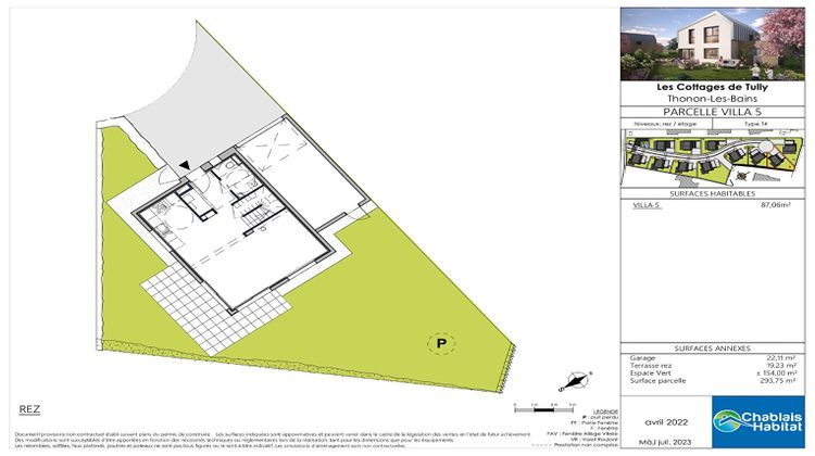 Ma-Cabane - Neuf Maison THONON-LES-BAINS, 87 m²