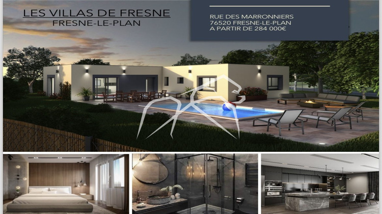 Ma-Cabane - Neuf Terrain Fresne-le-Plan, 1143 m²