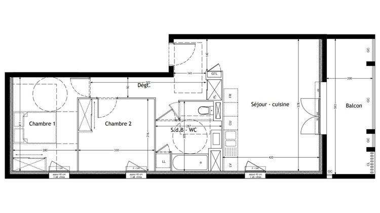 Ma-Cabane - Vente Appartement Échirolles, 63 m²