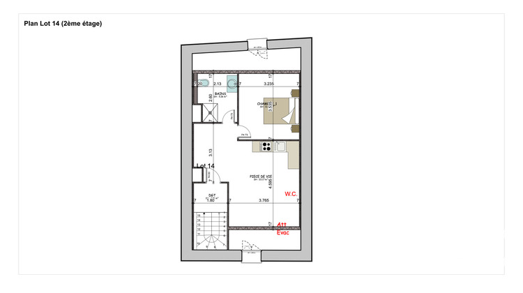 Ma-Cabane - Vente Appartement École-Valentin, 39 m²