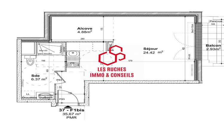 Ma-Cabane - Vente Appartement Étampes, 35 m²