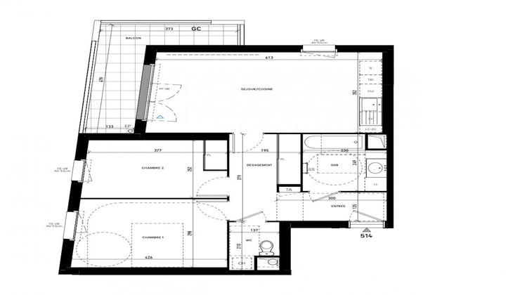 Ma-Cabane - Vente Appartement Étiolles, 65 m²
