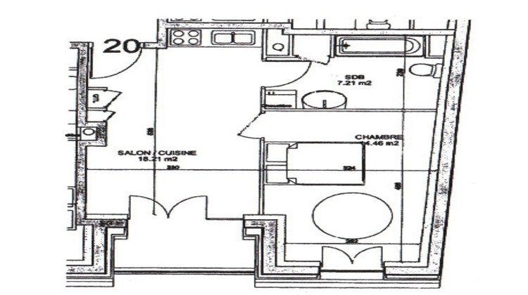 Ma-Cabane - Vente Appartement Évreux, 39 m²
