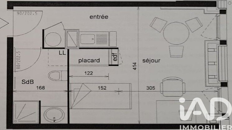 Ma-Cabane - Vente Appartement Évreux, 24 m²
