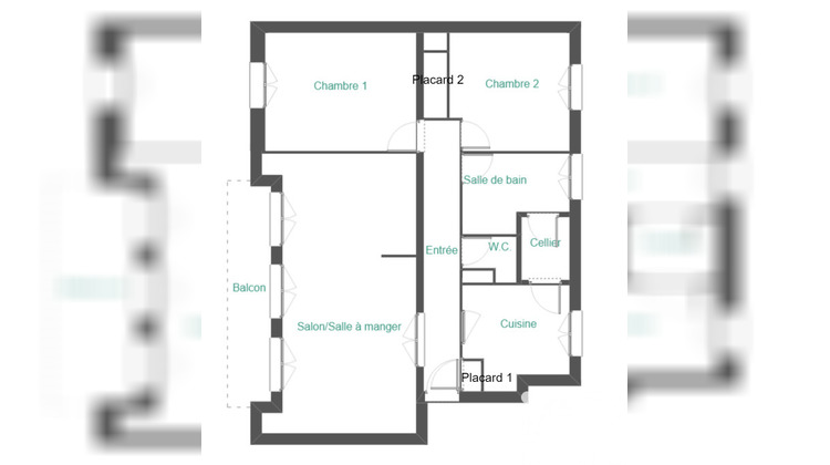 Ma-Cabane - Vente Appartement Évreux, 69 m²