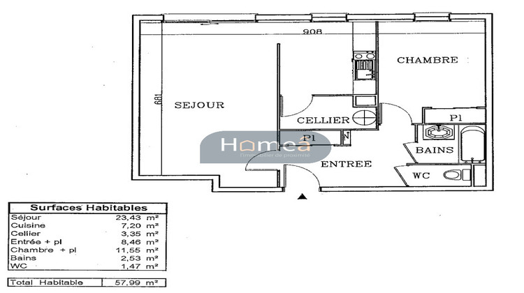 Ma-Cabane - Vente Appartement Abbeville, 58 m²