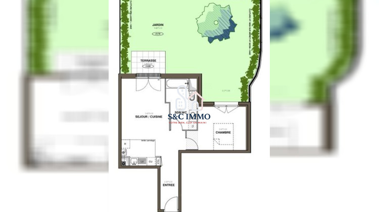 Ma-Cabane - Vente Appartement Achères (), 44 m²