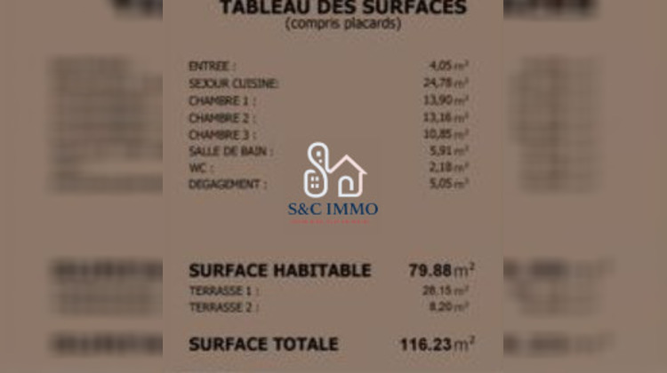 Ma-Cabane - Vente Appartement Achères (), 79 m²
