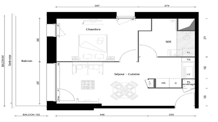 Ma-Cabane - Vente Appartement ACIGNE, 40 m²