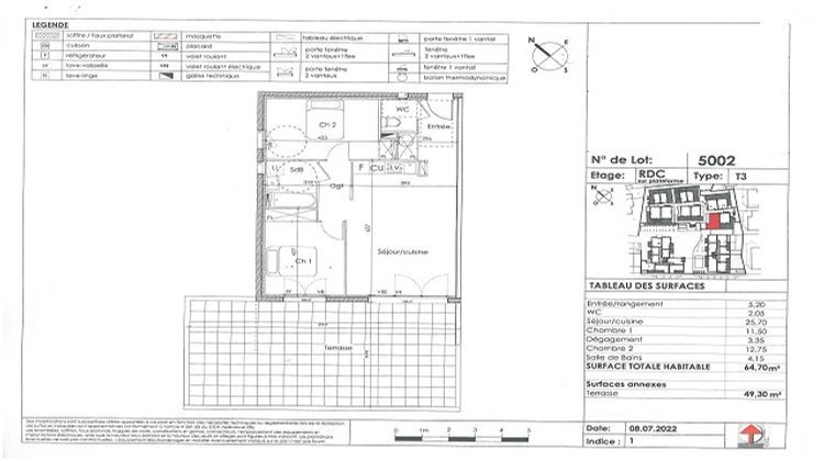 Ma-Cabane - Vente Appartement AGDE, 64 m²