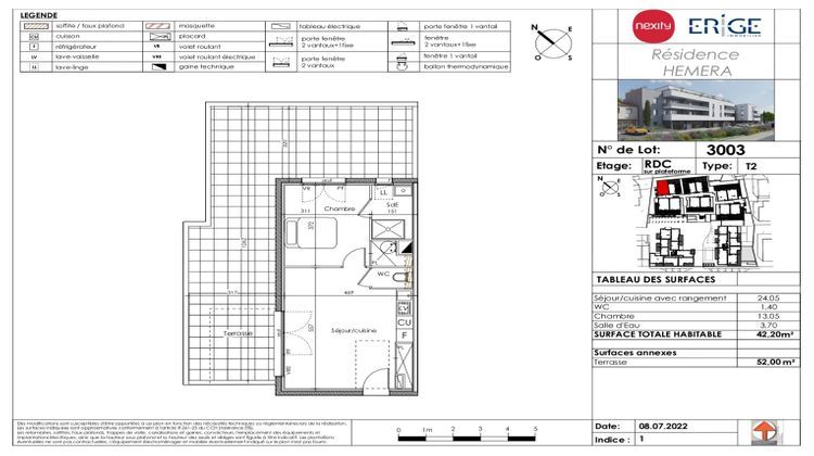 Ma-Cabane - Vente Appartement AGDE, 42 m²