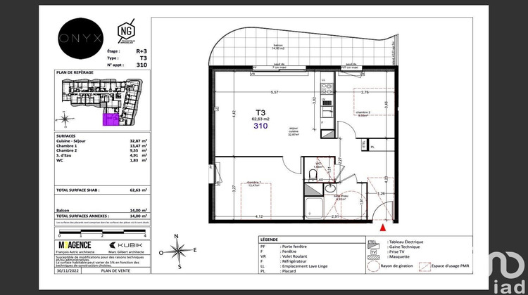 Ma-Cabane - Vente Appartement Agde, 62 m²