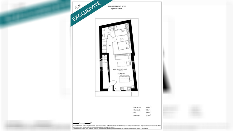 Ma-Cabane - Vente Appartement Agde, 45 m²