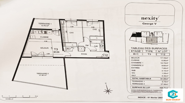 Ma-Cabane - Vente Appartement Agde, 62 m²
