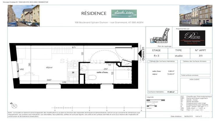 Ma-Cabane - Vente Appartement Agen, 17 m²