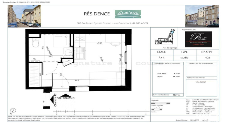 Ma-Cabane - Vente Appartement Agen, 19 m²