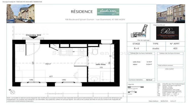 Ma-Cabane - Vente Appartement Agen, 20 m²