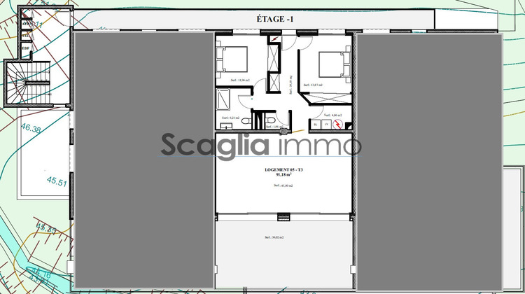 Ma-Cabane - Vente Appartement Agosta, 91 m²