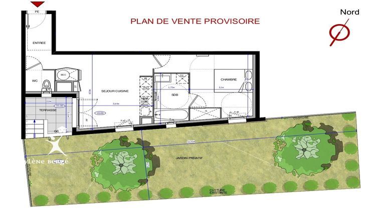 Ma-Cabane - Vente Appartement AIMARGUES, 42 m²