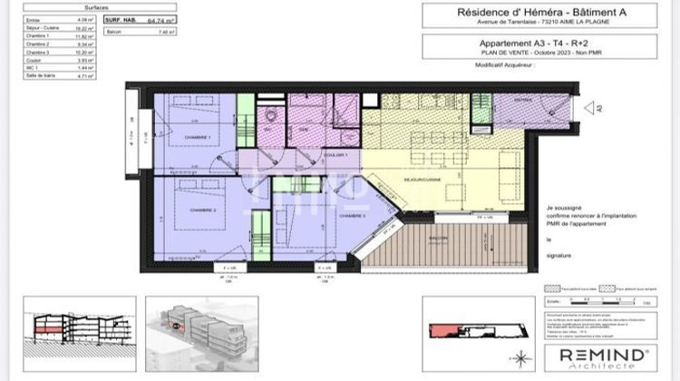 Ma-Cabane - Vente Appartement Aime-la-Plagne, 65 m²