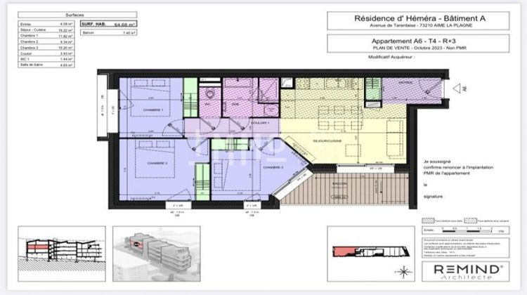 Ma-Cabane - Vente Appartement Aime-la-Plagne, 65 m²