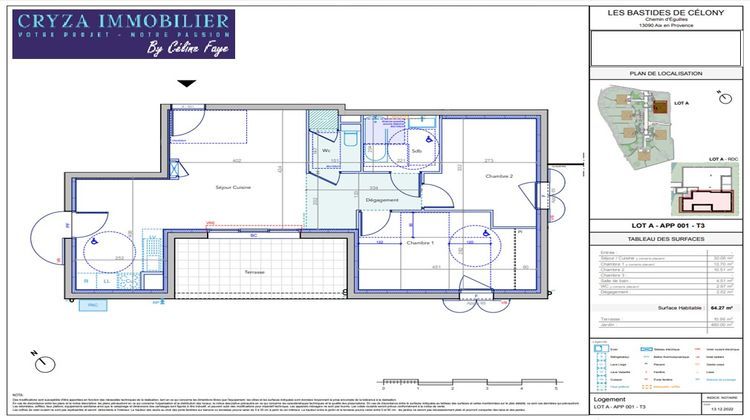 Ma-Cabane - Vente Appartement Aix-en-Provence, 64 m²