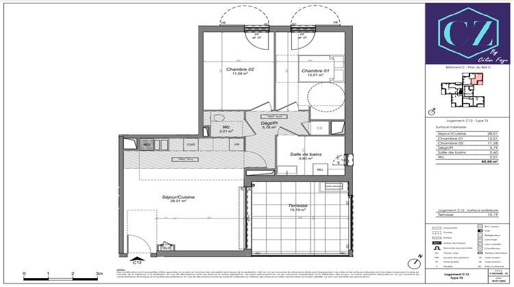 Ma-Cabane - Vente Appartement Aix-en-Provence, 65 m²