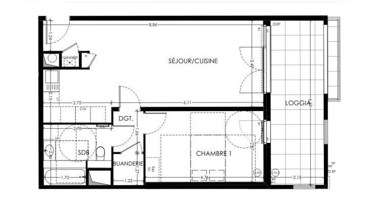 Ma-Cabane - Vente Appartement Aix-en-Provence, 55 m²