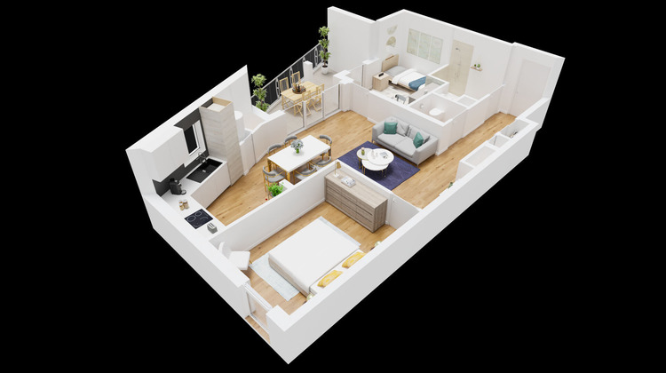 Ma-Cabane - Vente Appartement AIX-EN-PROVENCE, 62 m²