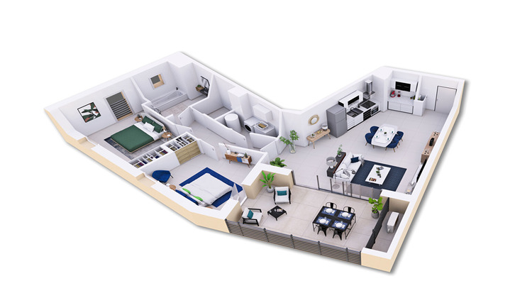 Ma-Cabane - Vente Appartement AIX-EN-PROVENCE, 73 m²