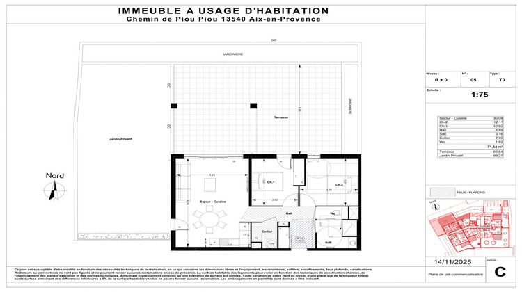 Ma-Cabane - Vente Appartement Aix-en-Provence, 78 m²