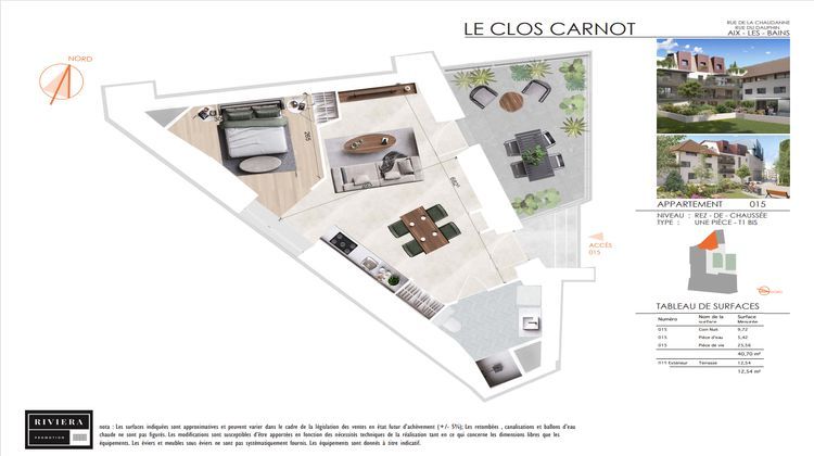 Ma-Cabane - Vente Appartement AIX-LES-BAINS, 40 m²